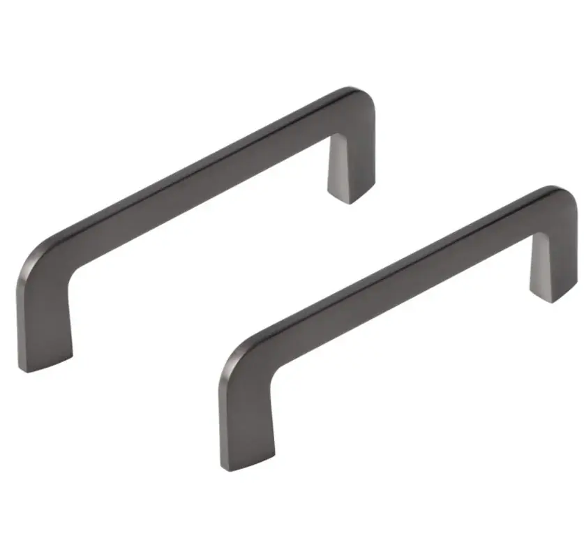 Direct Beschikbaar Differnz meubelgreep Rotterdam 96 mm gunmetal 2 stuks