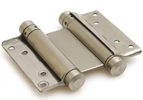 Bommer scharnier dubbelwerkend 125 mm rvs gepolijst Nieuw