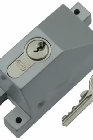 Bestel Nu Nemef Espagnoletbeveiliger aluminium met enkel profielcilinder