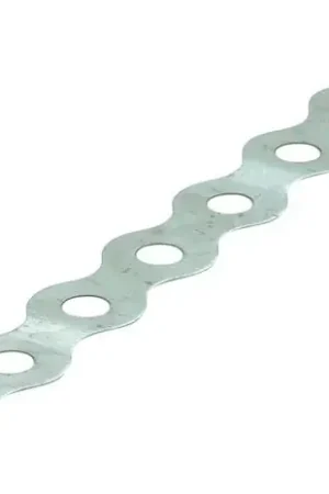 Superprijs Bandijzer gegolfd, geperforeerd, rvs 12 x 0.75m (10 m)