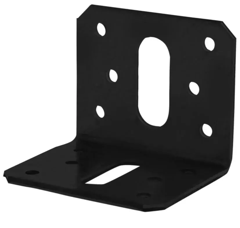 Nieuw Starx hoekanker vlak verzinkt 50x50x58x2.5 mm 1 stuk zwart