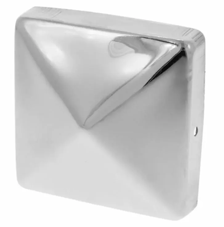 Starx Paalkapje met punt 70×70 mm rvs Bestel Nu