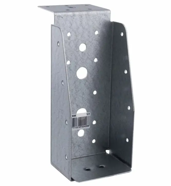 Gecertificeerd GB balkdrager lange lip Senzimir verzinkt 75 x 175 x 1.5 mm 1 stuk