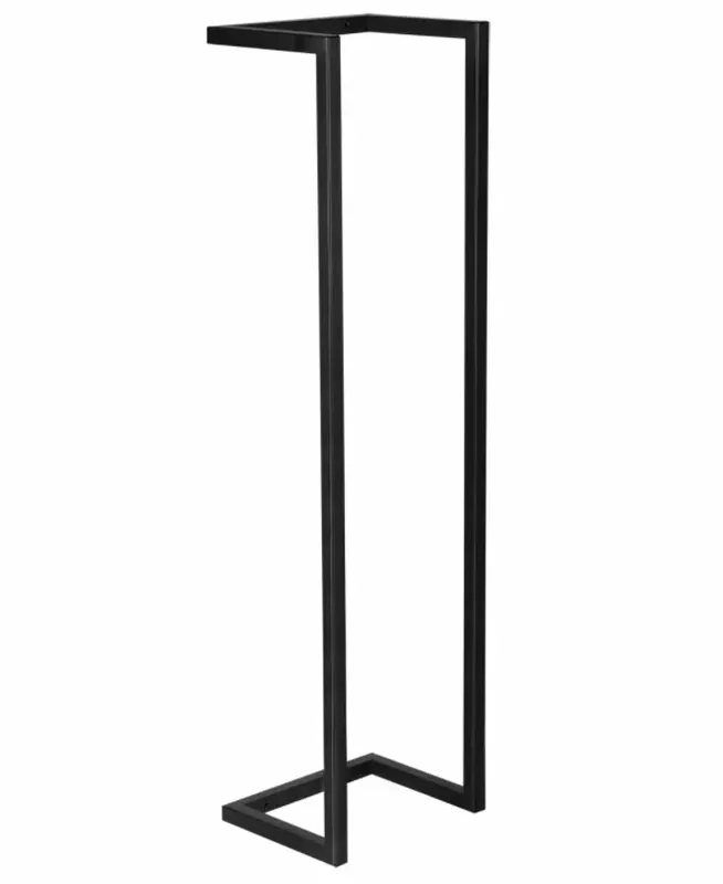 Differnz Handdoekdrager 95 x 20 cm zwart Superprijs