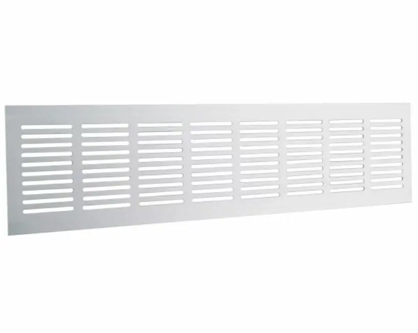 Starx plintrooster 400 x 80 mm rvs Populair