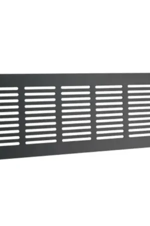 Beperkte Voorraad Starx plintrooster 400 x 100 mm zwart