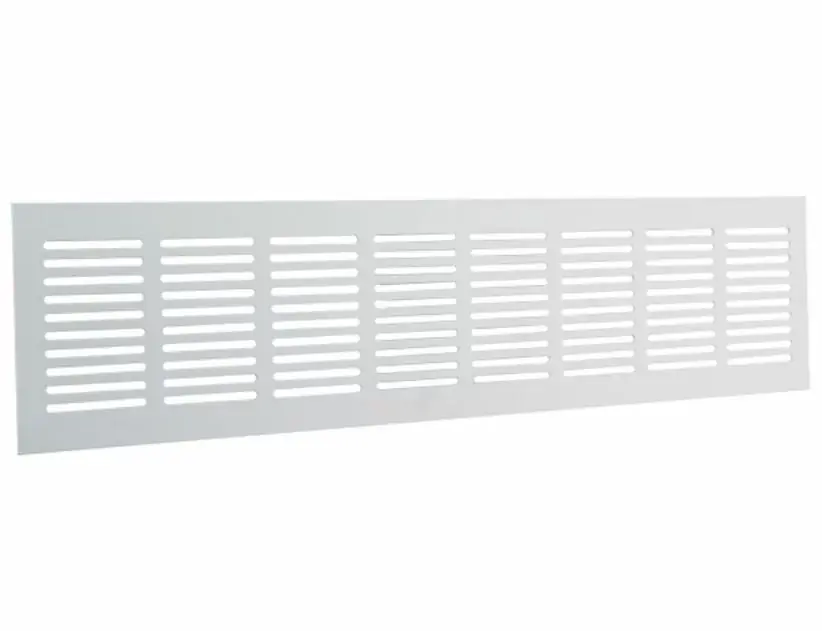 Starx plintrooster 400 x 100 mm wit Actieprijs