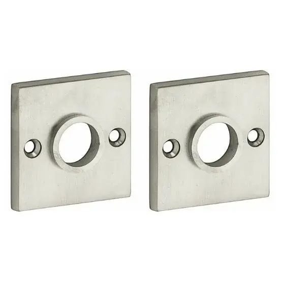 Shop Nu Set van twee krukrozetten Bauhaus mat nikkel ongelakt