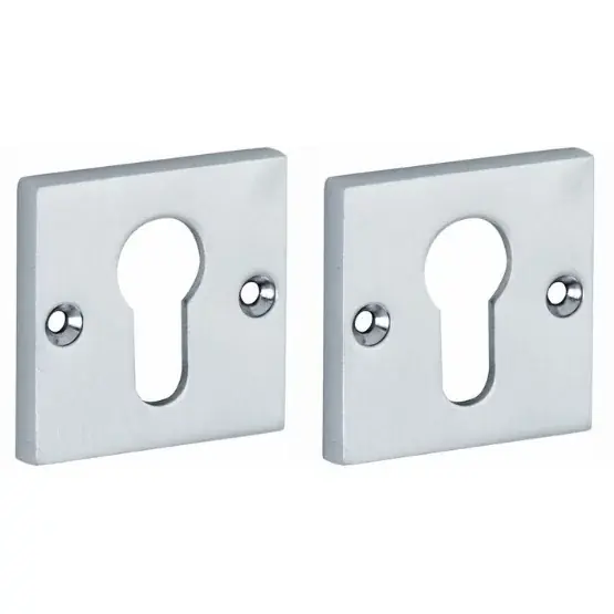 Nu Kopen Set van twee PC-plaatjes Bauhaus mat chroom