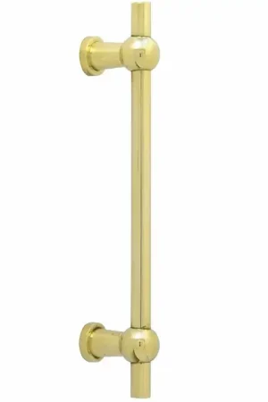 Actieprijs Meubelgreep Chemin de Fer 192 mm messing ongelakt