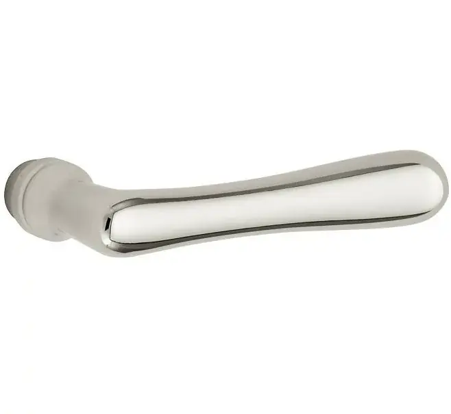 Enkele deurklink Linea rechts glans nikkel Korting