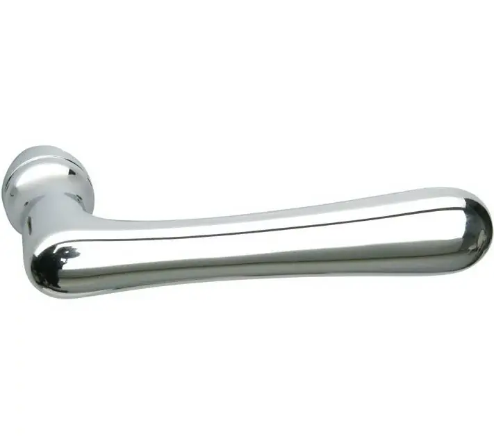 Merkproduct Enkele deurklink Linea rechts glans chroom