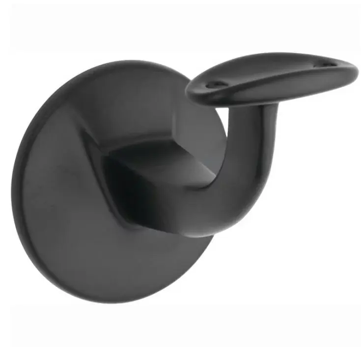 Leuninghouder Elegant hol M8 mat zwart Shop Nu