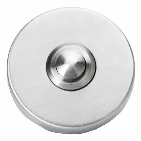 Bestseller Beldrukker rond ø52mm rvs mat