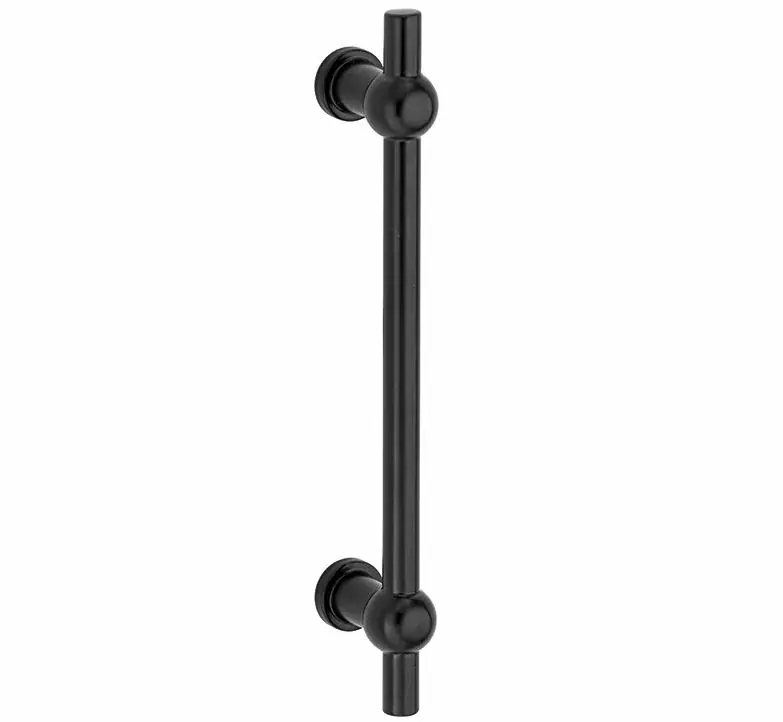 Meubelgreep Chemin de Fer 128 mm mat zwart Gratis Retour