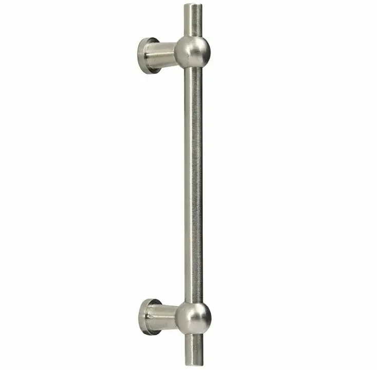 Lage Kosten Meubelgreep Chemin de Fer 128 mm mat nikkel ongelakt