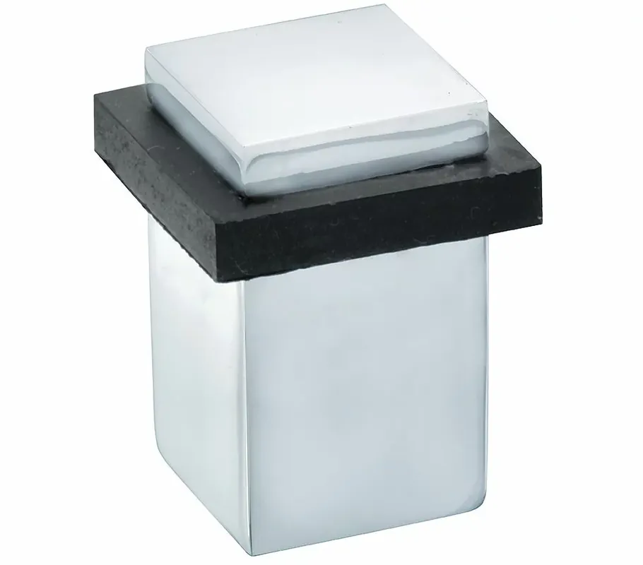 Dagaanbieding Deurstopper vierkant glans chroom