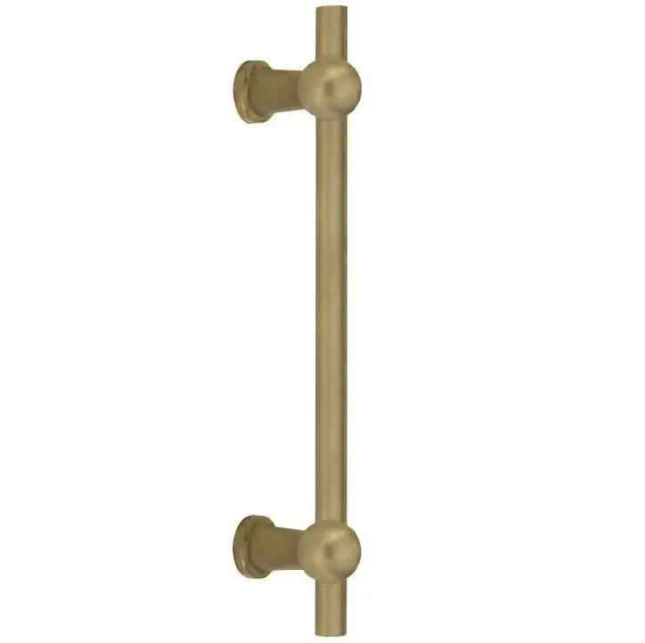 Meubelgreep Chemin de Fer 128 mm messing antiek Lage Kosten