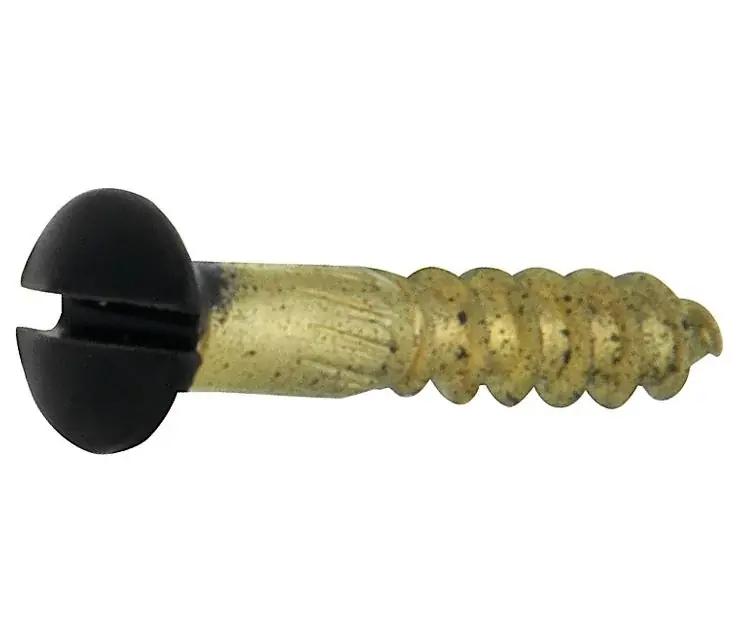 Dagaanbieding Houtschroef (4 stuks) 3,5×12 mm mat zwart