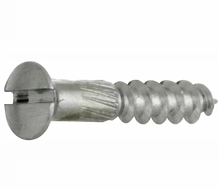 Houtschroef (4 stuks) 2,5×12 mm mat chroom Snelle Levering
