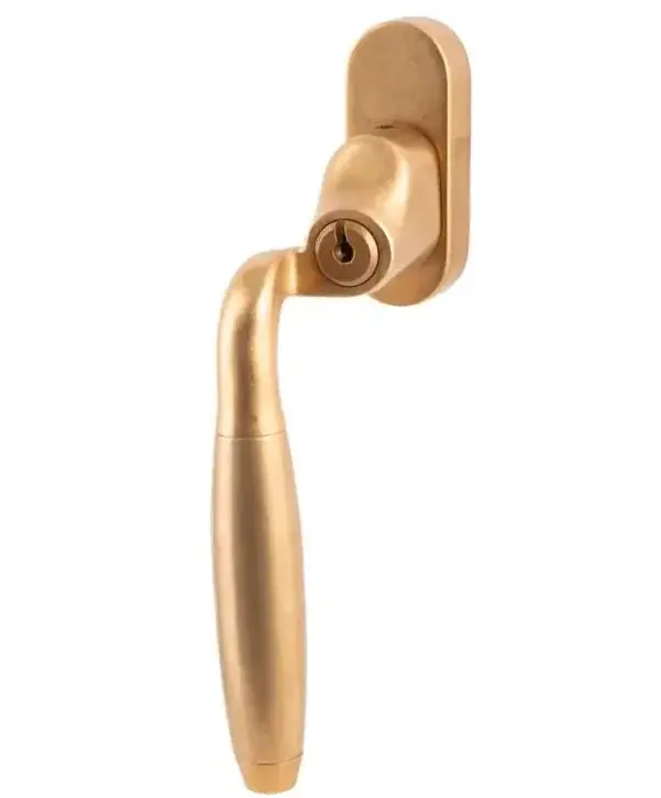 SKG2 Draaikiepgarnituur afsluitbaar Elegant links messing antiek Lage Kosten