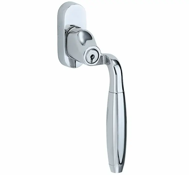 SKG2 Draaikiepgarnituur afsluitbaar Elegant rechts glans chroom Weekendaanbieding