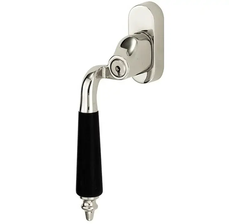 SKG2 Draaikiepgarnituur afsluitbaar Antique ebben/Smal links glans nikkel Goedkoop