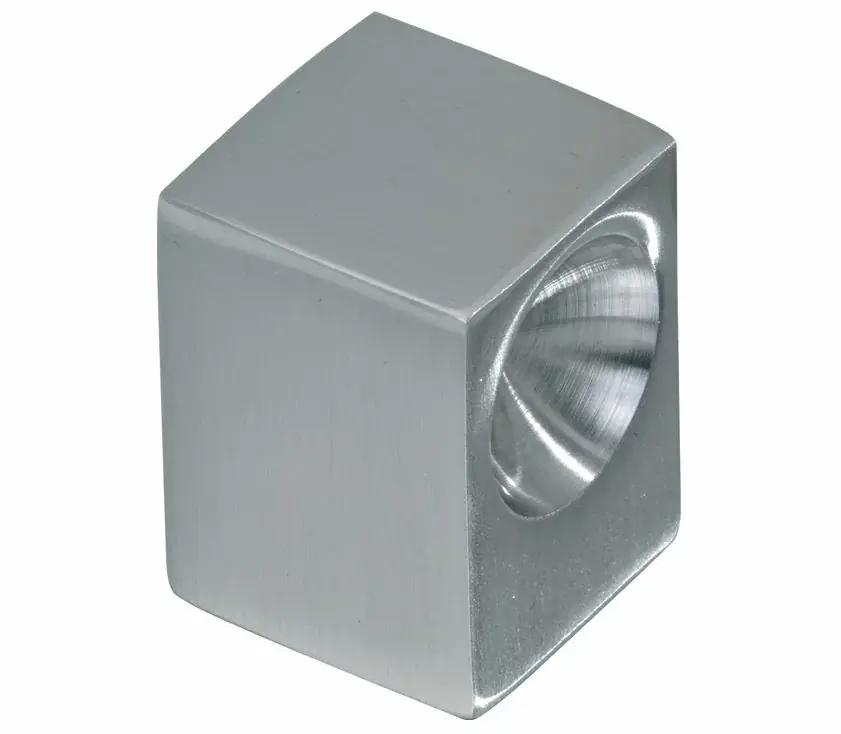 Meubelknop Karé 24mm mat nikkel ongelakt Dagaanbieding