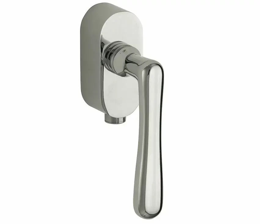 Hete Deal SKG2 Draaikiepgarnituur afsluitbaar Linea/Elegant glans nikkel
