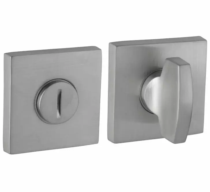 Gereduceerde Prijs WC-Sluiting 5-8 mm Piatto verdekt mat nikkel ongelakt