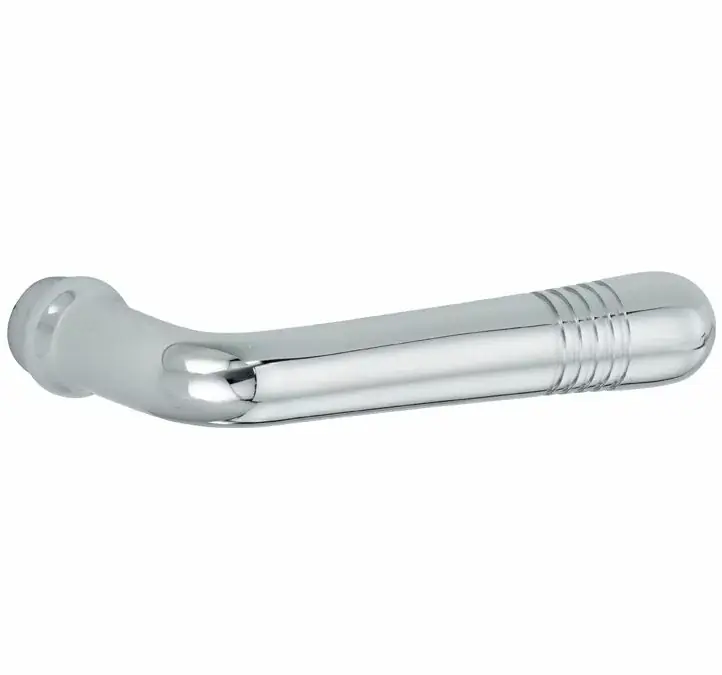 Finale Uitverkoop Deurklink Art-Deco glans chroom