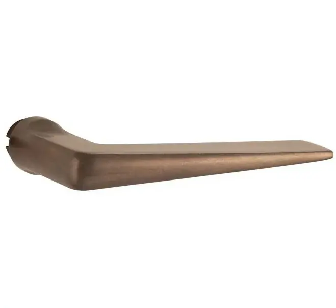 Koop Online Deurklink Wig messing antiek brons