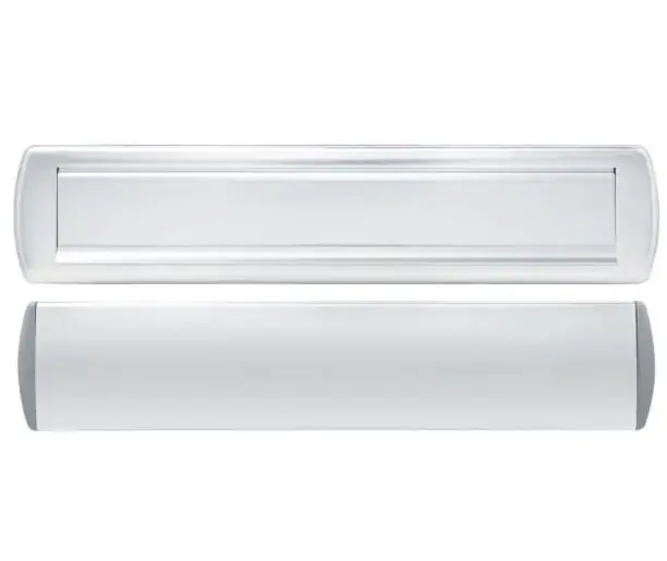 Alleen Vandaag AXA binnen/buiten briefplaat Curve Plus aluminium F1 geanodiseerd