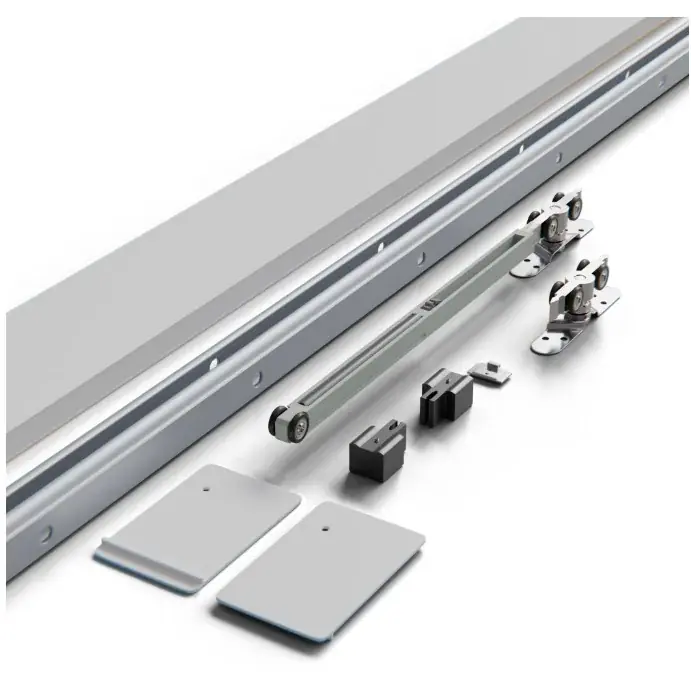 Betaalbaar Schuifdeursysteem Mod. SD005 aluminium wit
