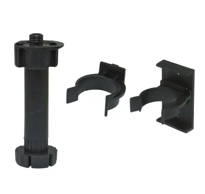 Korting Set van 4 verstelbare keukenpoten kunststof 95-120 mm