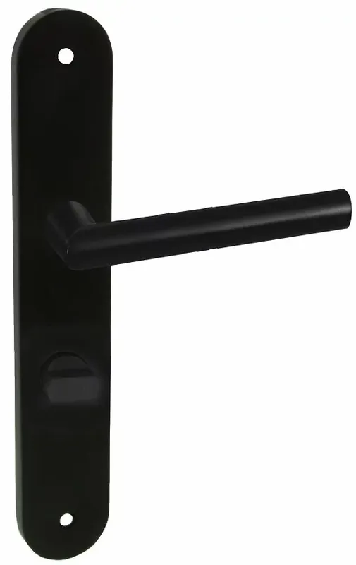 Deurklink London op schild WC63 zwart Koop Vandaag
