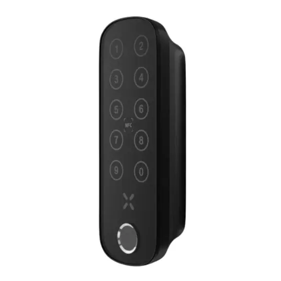 Premium Black X xPad+ ovaal 138x42mm zwart
