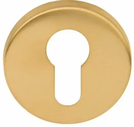 PC-Plaatje Rond PVD mat goud Aanbieding