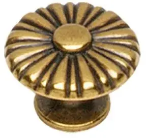 Intersteel knop rond/zon 30 mm gebruineerd Shop Nu