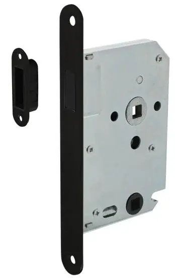 Seizoensaanbieding Intersteel Magneet badkamer/toilet slot 63/8mm met zwarte voorplaat 20×175 mm