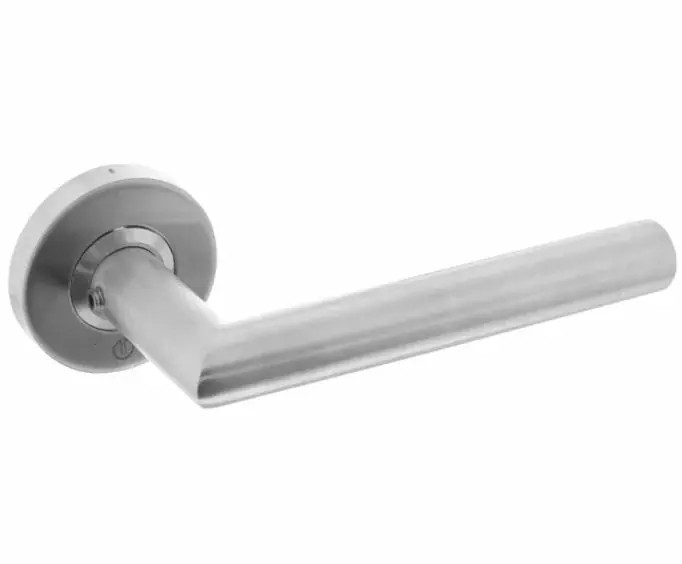 Meest Verkocht Intersteel enkele deurklink Jura op rozet verdekt ø53x10mm rvs