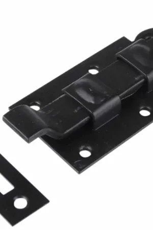 Bestseller Starx rolschuif met bocht en sluitplaat 100 mm zwart