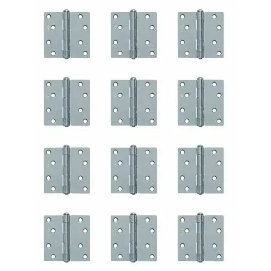AXA ongelagerd scharnier 89x89x2 met rechte hoeken promopack 10+2 gratis Express Levering