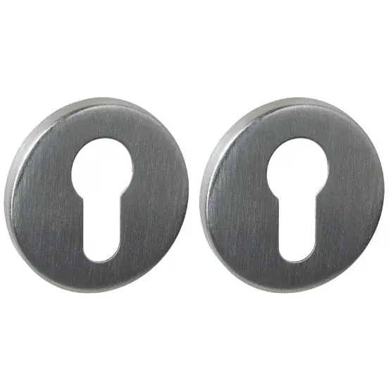 Direct Verzonden Intersteel cilinderrozetten verdekt ø52x6mm rvs