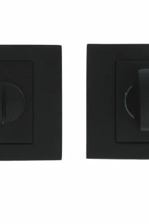 Weekendaanbieding WC-sluiting 55x55x10 mm vierkant zwart