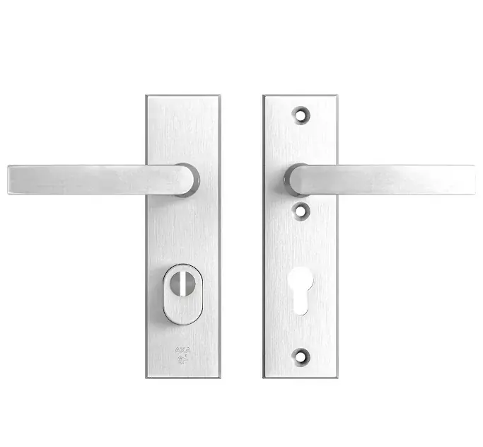 Korting AXA Edge Plus veiligheidsbeslag kort PC72 met kerntrekbeveiliging kruk/kruk SKG3 aluminium F1