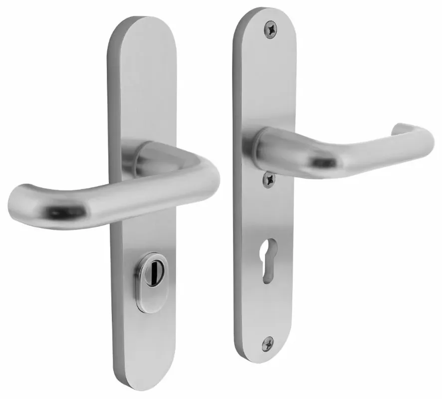 Betaalbaar Intersteel veiligheidsbeslag PC72 met kerntrek beveiliging kruk/kruk SKG3 aluminium F1