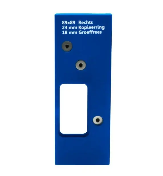 Op = Op Boormal voor scharnieren ronde hoek 89×89 mm rechts