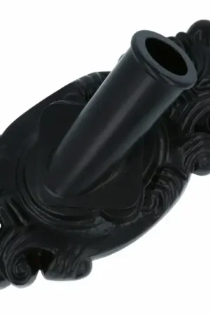 Dagaanbieding Vlaggenstokhouder klassiek aluminium zwart