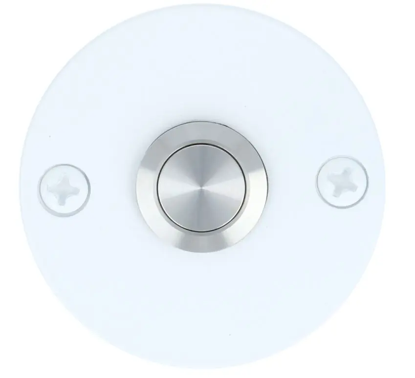 Beldrukker PIET BOON PB52 mat wit 50 mm Bestel Nu